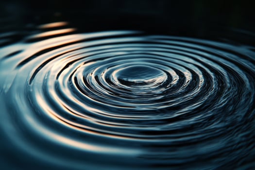 Water ripples in the water photo
