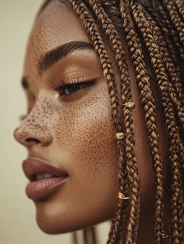Boho braids showcase unique style and beauty photo