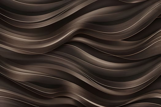 Abstract Brown Wave Pattern Elegant Swirls and Curves photo