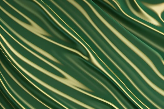 Emerald Green Silk Drape Luxurious Fabric Texture photo