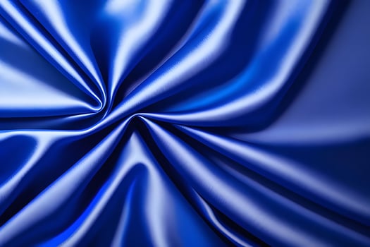Royal Blue Silk Fabric Texture A Luxurious and Elegant Drape photo