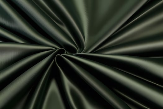 Elegant Dark Green Satin Fabric Texture background. . photo