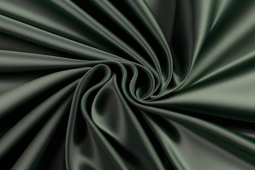 Abstract Dark Green Silk Swirl Texture Background photo