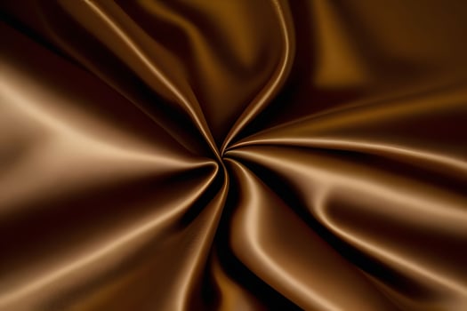 Elegant Brown Satin Drape A Luxurious Texture photo