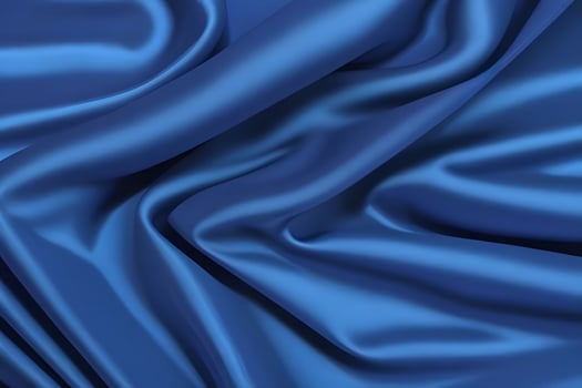 Abstract Blue Silk Drape A Textured Symphony of Deep Blue Hues photo