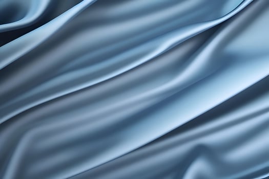 Abstract Blue Silk Drapery A Luxurious Textile Background photo