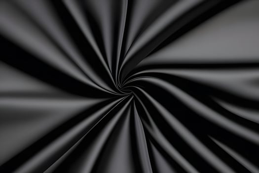 Abstract Swirling Black Silk Fabric Texture Background. Background. photo