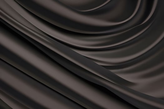 Dark Elegance Abstract Draped Fabric photo