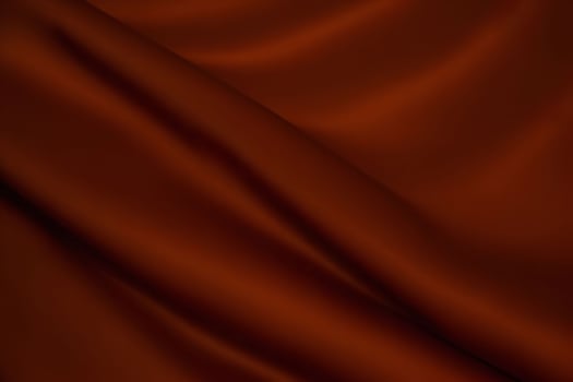 Abstract Brown Silk Texture Luxurious Fabric Drape photo