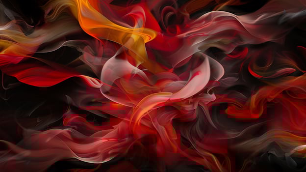 A red and black abstract background with smoke photo