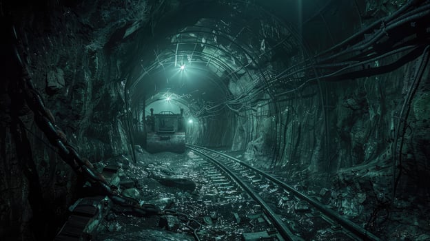 A Miners Trek Through Labyrinthine Underground Passages in Dynamic Exploration photo