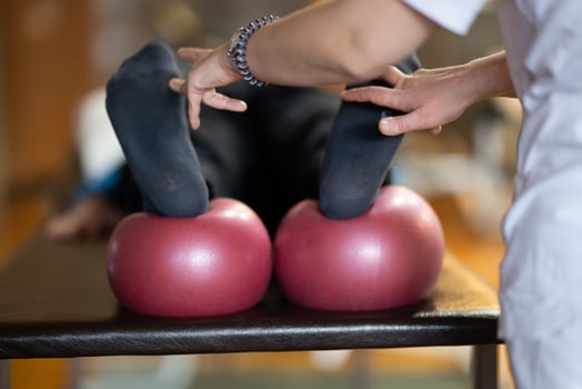 Physiotherapy Treatment in a Rehabilitation Center photo