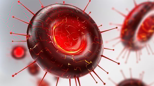 This Innovative synthetic blood cells highlight new nano medicine designs for transfusions. photo