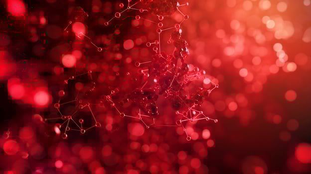 This Advanced synthetic blood with nanotechnology mimics natural hemoglobin for medical use. photo