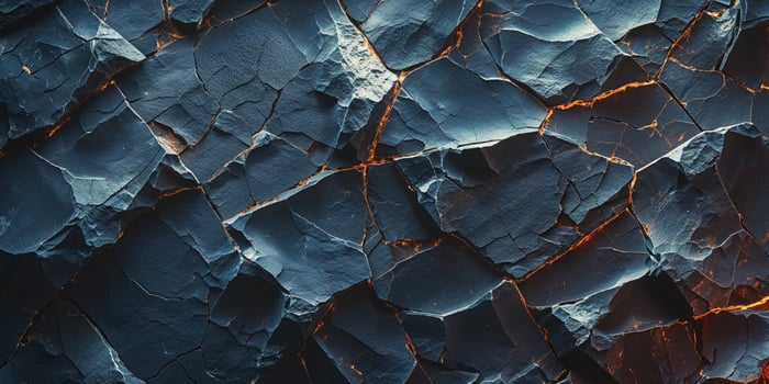 Dark Gray Cracked Slate Texture Background photo