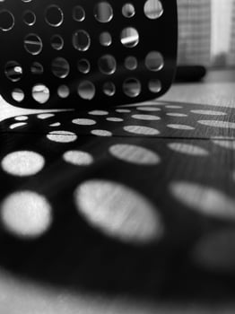 Black kitchen tools photo