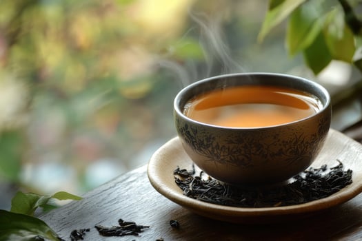 Tea is a great way to relax and unwind photo
