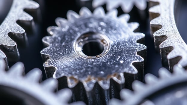 Mechanical Gears. The foundation of machine-driven innovation. photo