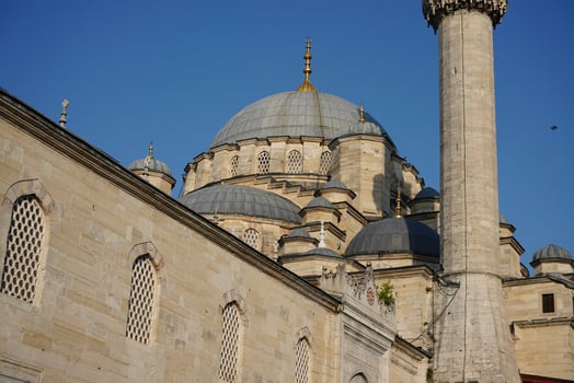 Eminonu New Mosque in Istanbul city Turkiye photo