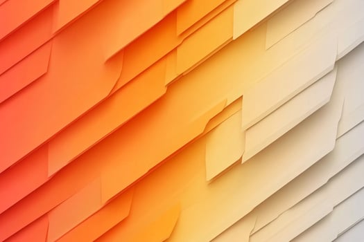 Abstract background with orange, yellow and white lines photo