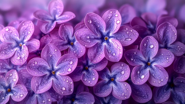 Close-up background of lilac flowers, lilac pattern photo