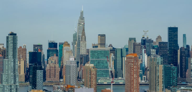 Panoramic Manhattan Skyline - New York City photo