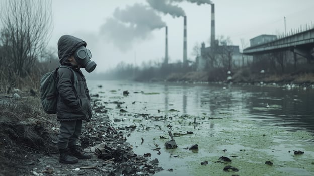 Industrial Waste and the Innocence of Childhood photo