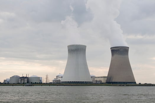 Doel nuclear station near Antwerpen, Belgium photo