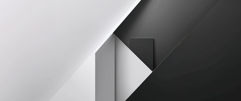 Black and white abstract background with a black and white geometric shape photo