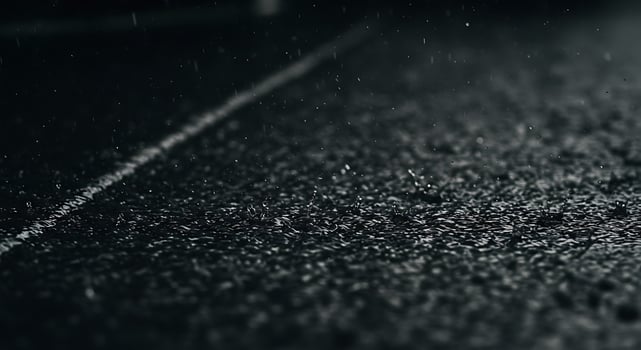 Rainy road, black and white, rain, raindrops, raindrops, raindrops, photo