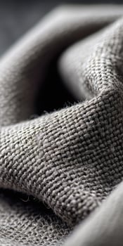 Close-up view of textured fabric showcasing intricate weaving patterns photo