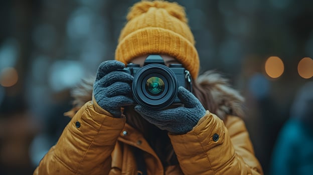 A photographer tagging images as editorial or commercial before uploading photo