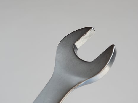 steel wrench spanner tool photo