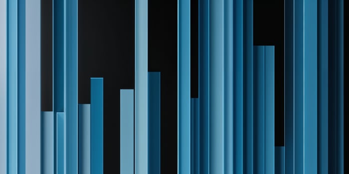 A blue and black background with vertical lines photo