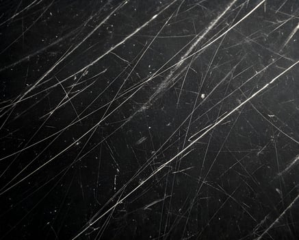 scratch marks isolated on black background. photo