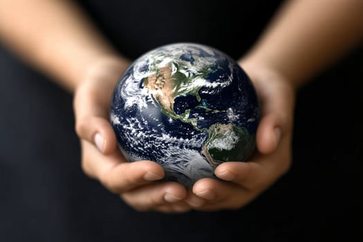 Earth in hands - earth in hands stock pictures and royalty-free photos