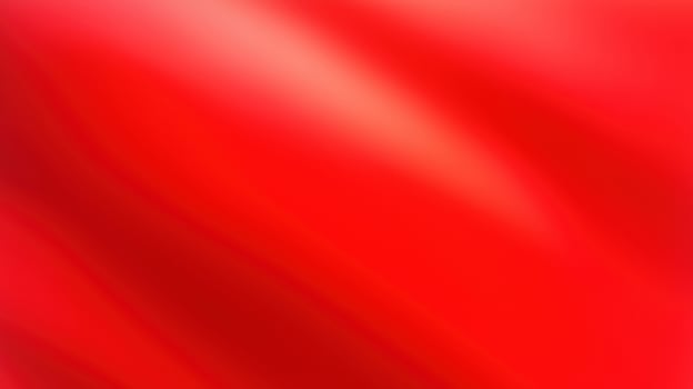 Vibrant Red Satin Fabric Abstract Background Texture - Luxurious Shiny Silk Cloth Wallpaper with Smooth Flowing Waves and Folds photo