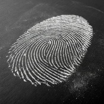 Fingerprint Identification and Security for Business and Authentication Concepts photo