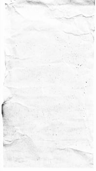 Distressed worn black and white crumpled paper texture for vintage design projects photo
