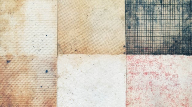 Vintage craft paper textures collection for creative design projects photo