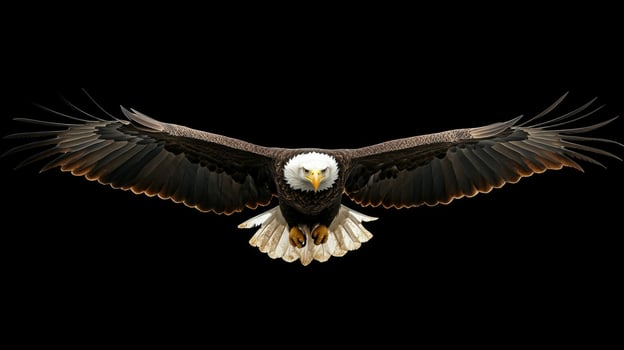 Gliding Eagle Bird of Prey photo