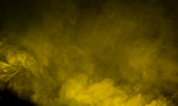 Yellow Smoky Background photo