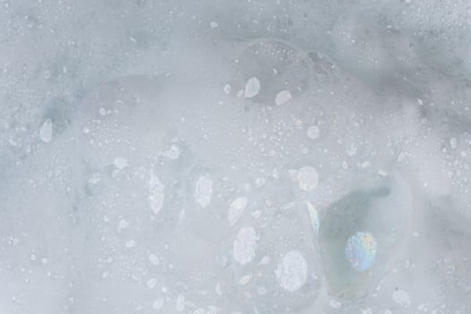 White Soapy Foam Surface Background photo