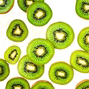Tropical Kiwi Isolated in Studio Light photo