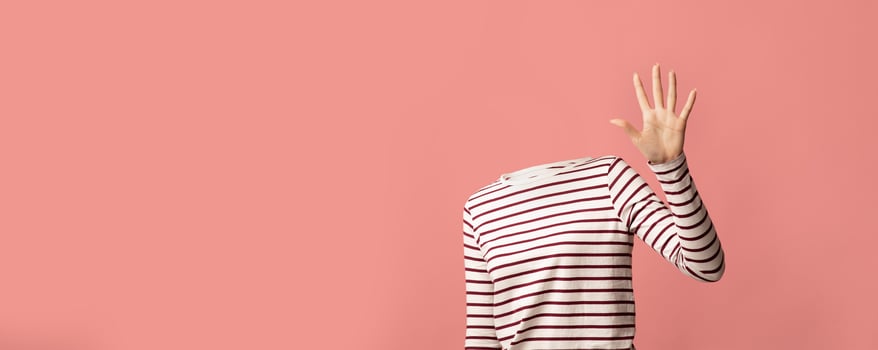 This collage depicts individual engaging in various lifestyle activities without showing head. The pink background creates an isolated yet vibrant atmosphere, providing ample blank space. photo