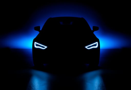 Mystery in Motion Illuminated Elegance in the Shadows photo