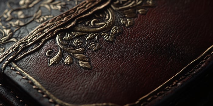 Detailed Close-Up of a Premium Tobacco Pouch and Its Luxury Design photo