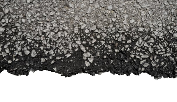 paving asphalt texture border isolated photo