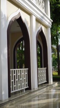Mosque Architectural with Balconies photo