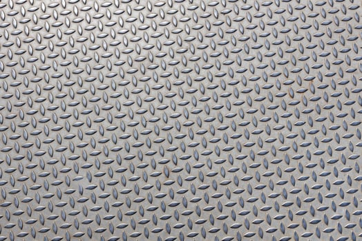 Silver Diamond Plate Steel Texture for Industrial Use photo